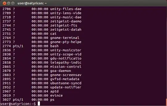 second list of processes