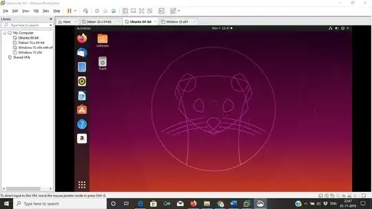finally working 19.10