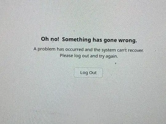 Oh No! Something has gone wrong