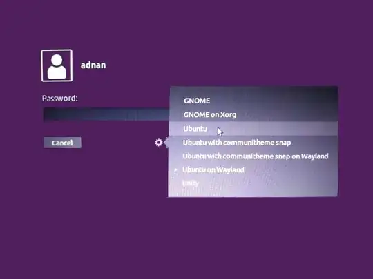 default Ubuntu session IMG: