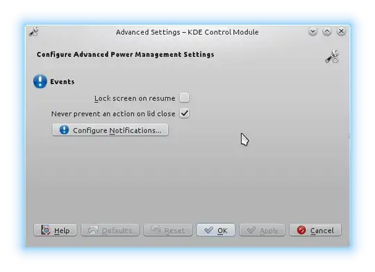 Advanced Settings Area