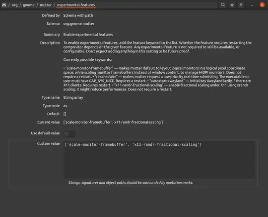 dconf setting capture
