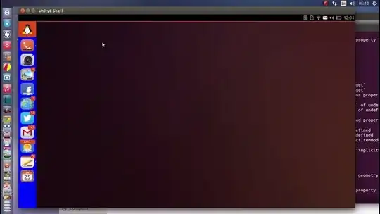 Unity 8 shell screenshot from Google Images