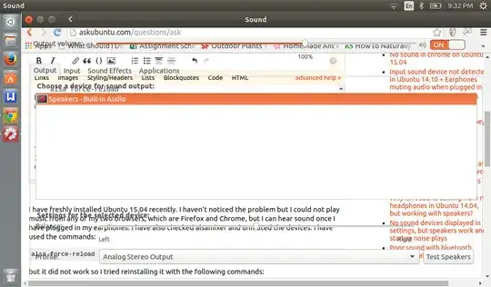 Speaker seems to not be detected and the look of the Sound Settings looks off and you cannot see the speaker icon which is normally beside the "En" box