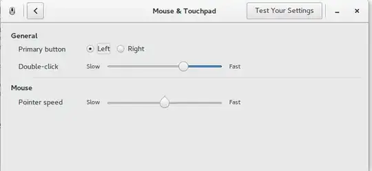 Current configuration window
