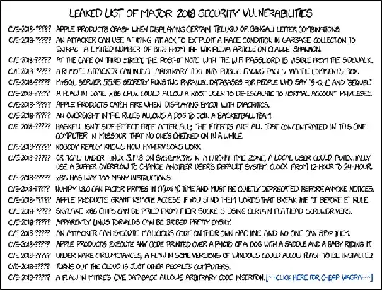CVE-2018-?????: It turns out Bruce Schneier is just two mischevious kids in a trenchcoat.