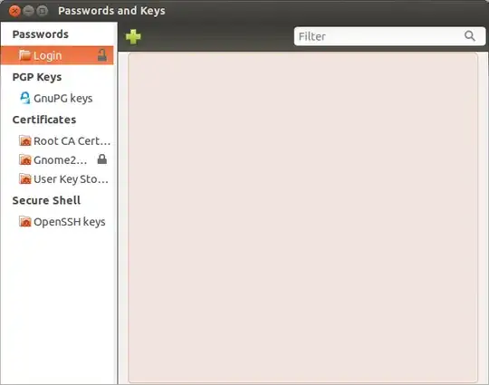 New empty keyring even after copying .gnome2