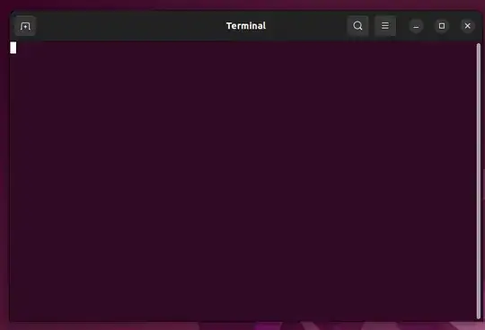 Image of broken terminal