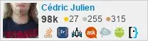 profile for Cédric Julien on Stack Exchange, a network of free, community-driven Q&A sites