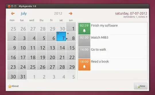 MyAgenda 1.0 screenshot
