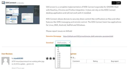 GSConnect supported versions