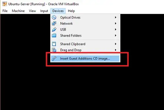 Insert Guest Additions CD image...