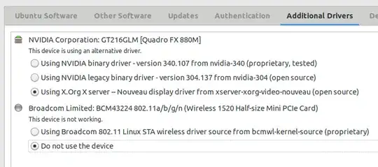 software & updates - Additional drivers