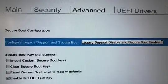 secure boot conf