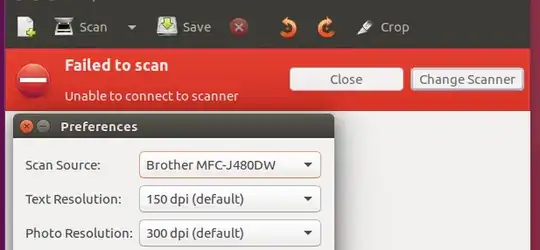 Brother MFC Linux Scanner Issues