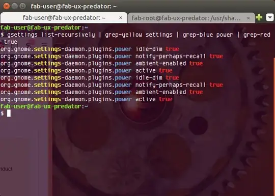 Coloured grep output