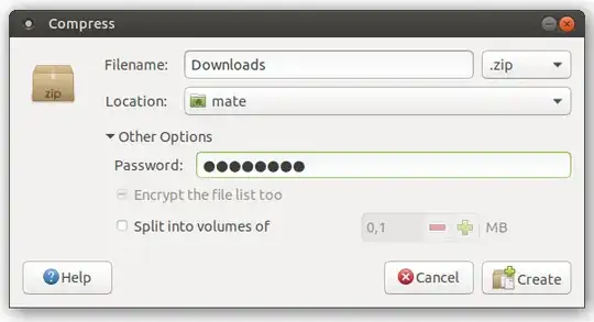 specifying the password