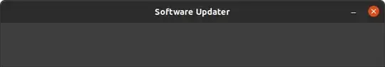 Blank Software Updater screenshot