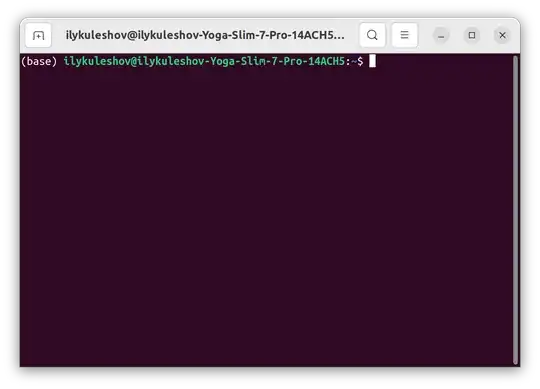 dark-themed terminal
