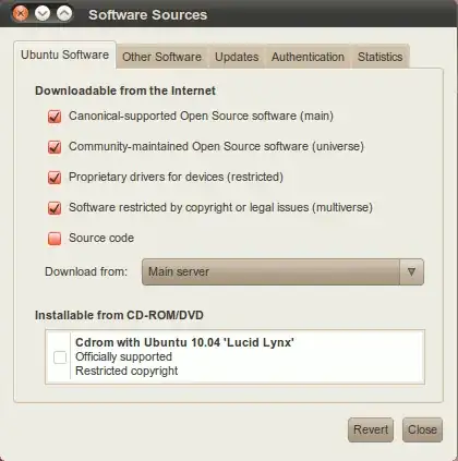 screenshot of software sources window from the ubuntu wiki