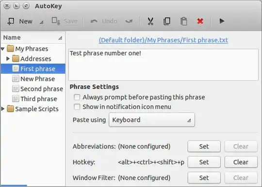 autokey default window