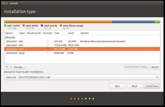 Something Else Ubuntu Installation