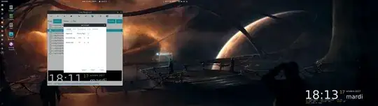 Ubuntu desktop with Conky on a different monitor than the principal one