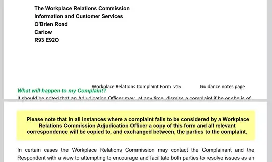 text running off the bottom of a page