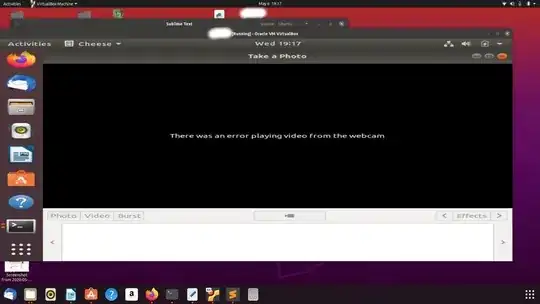 Cheese unable to play video from webcam