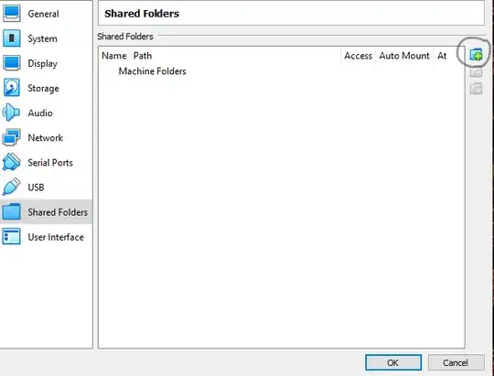 shared folder settings