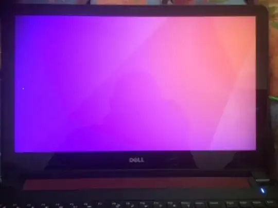 blank screen instead of desktop