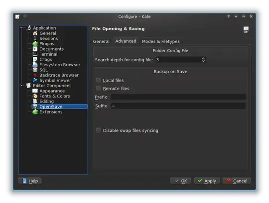 kate backup file config