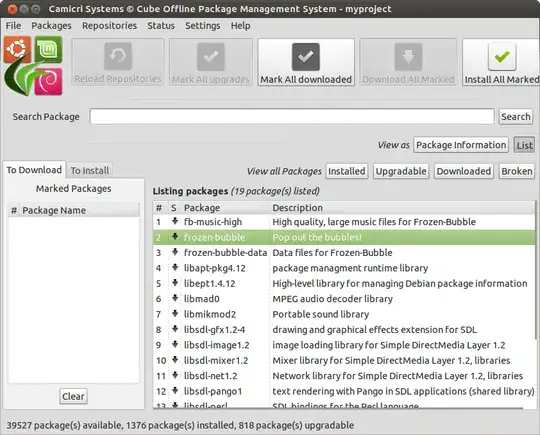 Finding Frozen Bubble