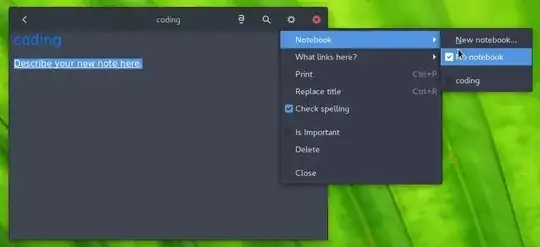 Close look at screenshot