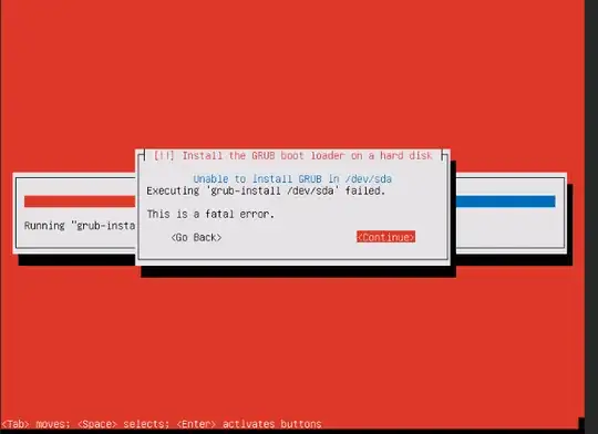 Grub installation error on ubuntu18.04-GPT-RAID1