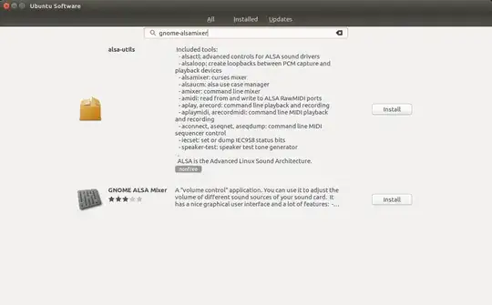 gnome-alsamixer
