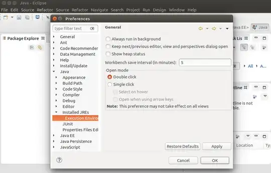 Image of the broken menu