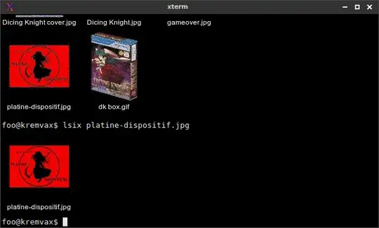 Screenshot showing 16 color limitation