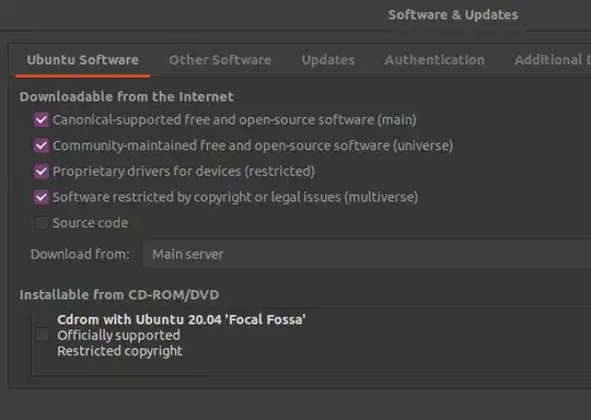 Enable all repositories.