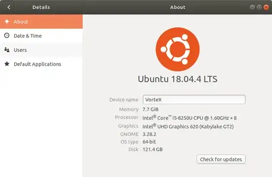 Intel graphics being used
