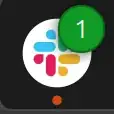 Slack icon with notification count
