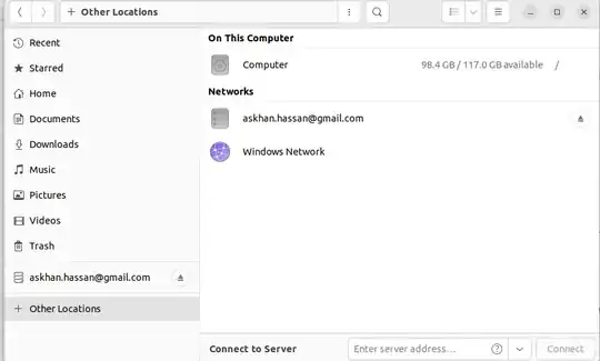 HDD Not Shown on Files