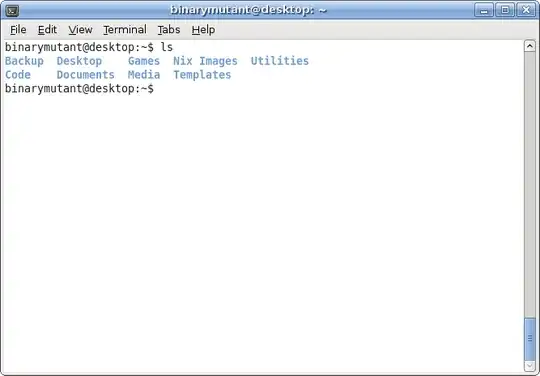 gnome-terminal screenshot