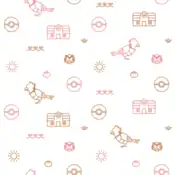 "Farmers are said to value Spearow for its vigorous appetite. Caterpie looks like it's worried about becoming Spearow's next meal..."