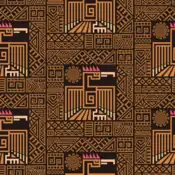 "Inspired by the drawings of a Pokémon resembling Fearow which can be seen in murals from deep in ancient history."