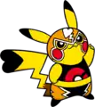 Alernate Fighter Spirit artwork of Pikachu Libre