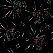 "The electric shock is 100,000 volts. Raichu stuns an opponent who is many times larger than itself with just a single blow. Just looking at the neon-colored lightning bolts makes anyone nervous. Pay attention to its brave expressions."