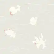 "There is a legend that nine hermits with holy power were born together. Ninetales is highly intelligent and understand people's words. The figure that stands quietly is mysteriously drawn with a delicate touch.."