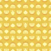 "Ninetales has a gleaming gold fur coat and nine long, beautiful tails. The sinister light from its bright red eyes can make one feel as though they've lost themselves in it."