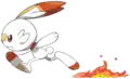 Scorbunny can start fires from its feet as it runs